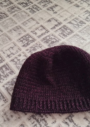 çeşitli örgü şapkalar - Görsel 6