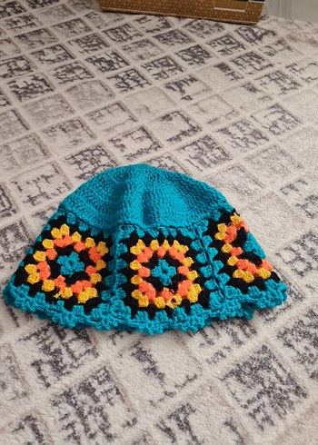 çeşitli örgü şapkalar - Görsel 3