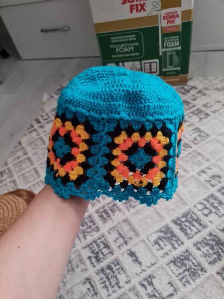 çeşitli örgü şapkalar - Görsel 2