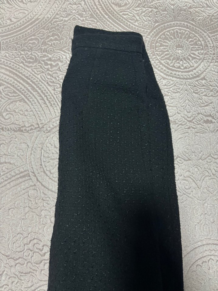 Trendyol & Milla Siyah Düğmeli Kumaş Pantolon - Görsel 2