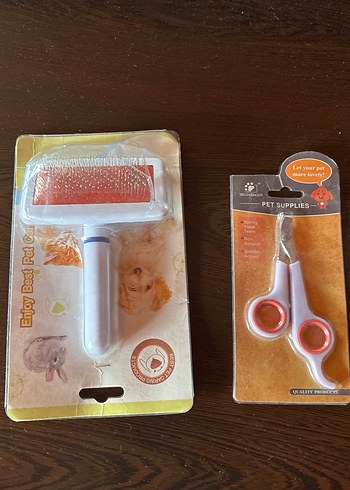 Beyaz Kedi Tüy Tarağı - Görsel 2