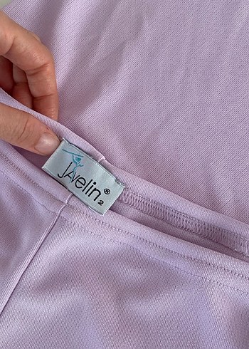 38 Beden Lila likrali pantolon
