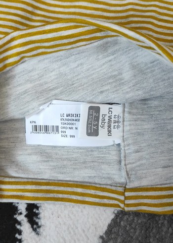 LC Waikiki Sarı Çizgili Erkek Bere