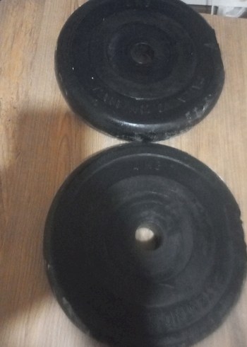 Siyah 4kg+4kg ağırlık fitness
