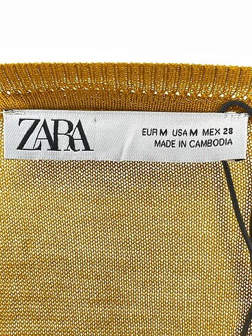 m Beden sarı Renk Zara Kazak / Triko %70 İndirimli.