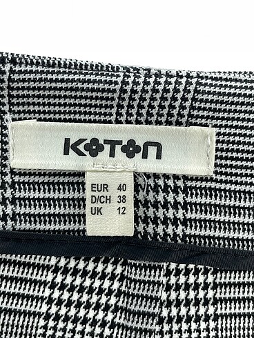 40 Beden çeşitli Renk Koton Mini Etek %70 İndirimli.