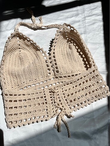 Bershka Örgü crop