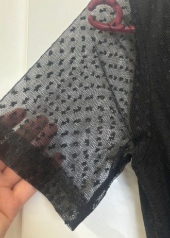 38 Beden siyah Renk V Yaka Siyah Uzun Gotik Elbise
