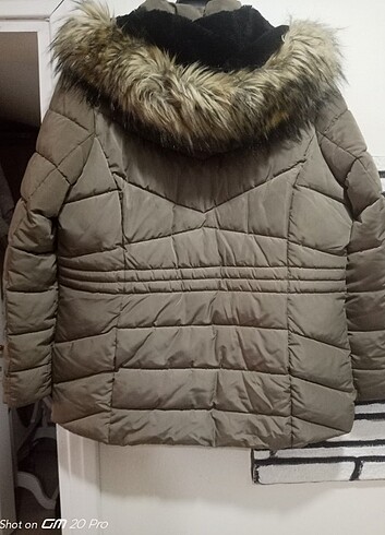 44 Beden haki Renk Haki yeşili kadın mont
