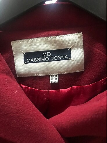 Kaşe kaban bordo - Görsel 3