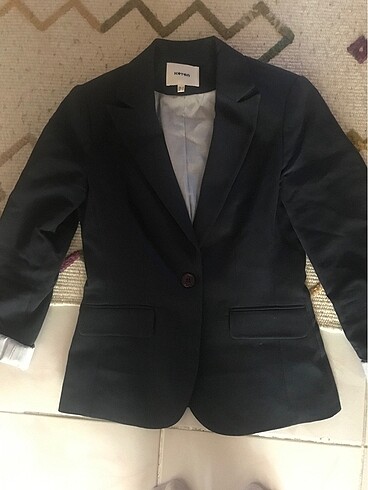 34 Beden Koton marka blazer lacivert ceket