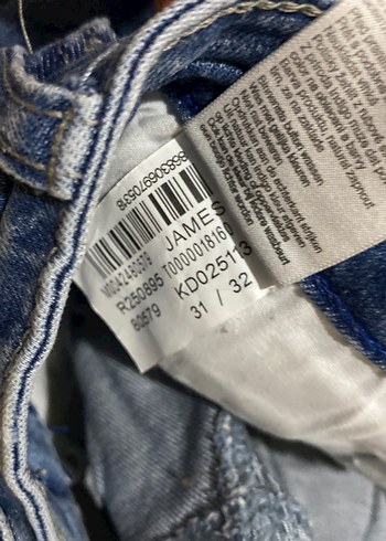 Mavi Kot pantolon erkek - Görsel 5