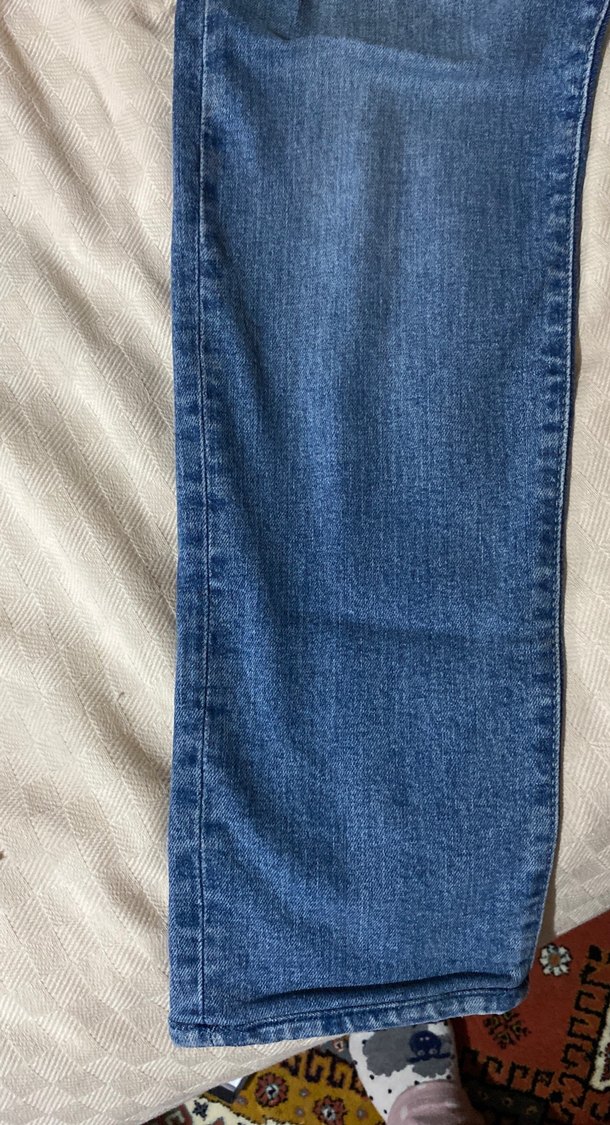 Mavi Kot pantolon erkek - Görsel 3