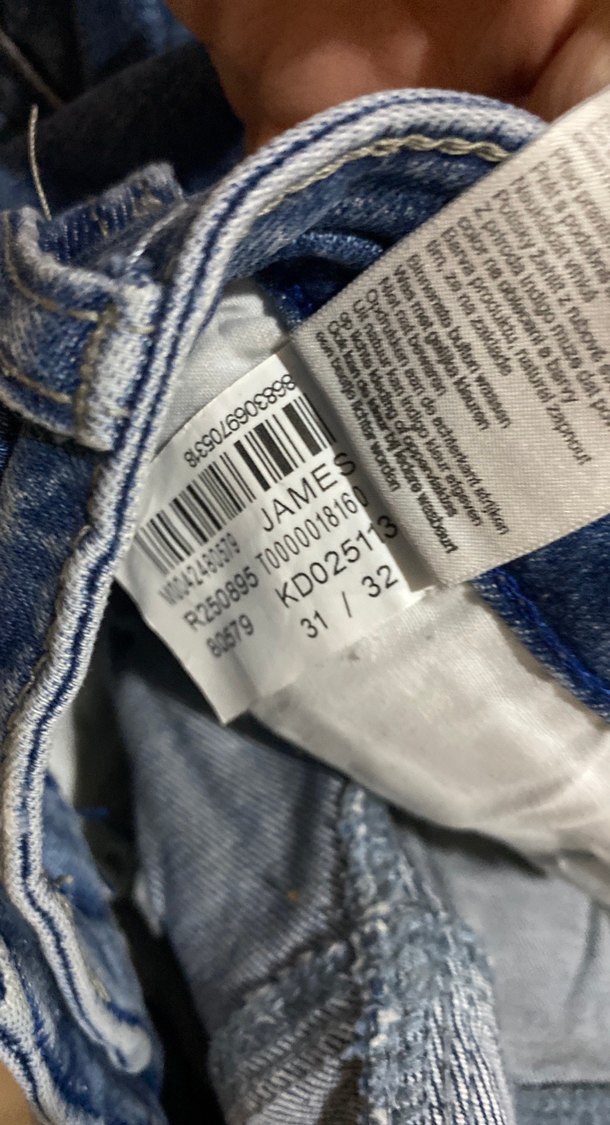 Mavi Kot pantolon erkek - Görsel 5