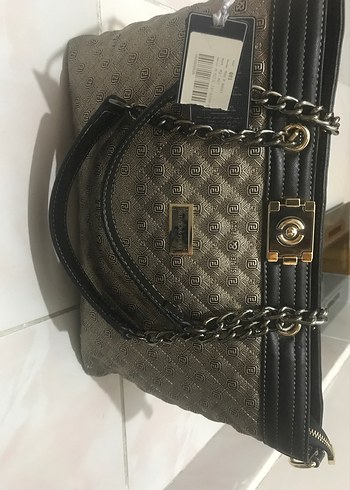 Gold Deri Kadın Çanta - - Görsel 6