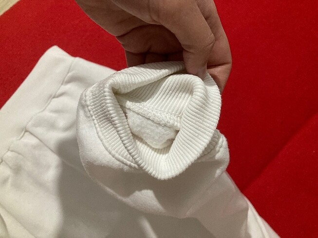 xs Beden beyaz Renk Bershka oversize sweatshirt
