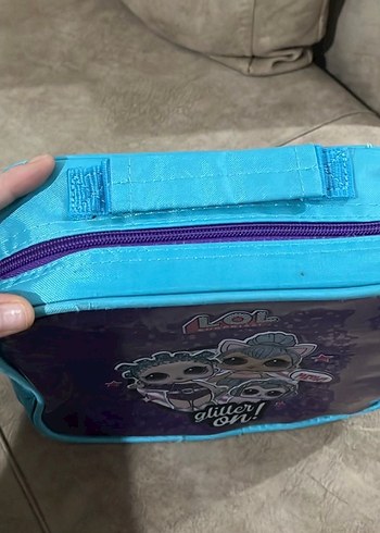 Parlak Mor LOL Sürpriz Çocuk beslenme çantası - Görsel 2