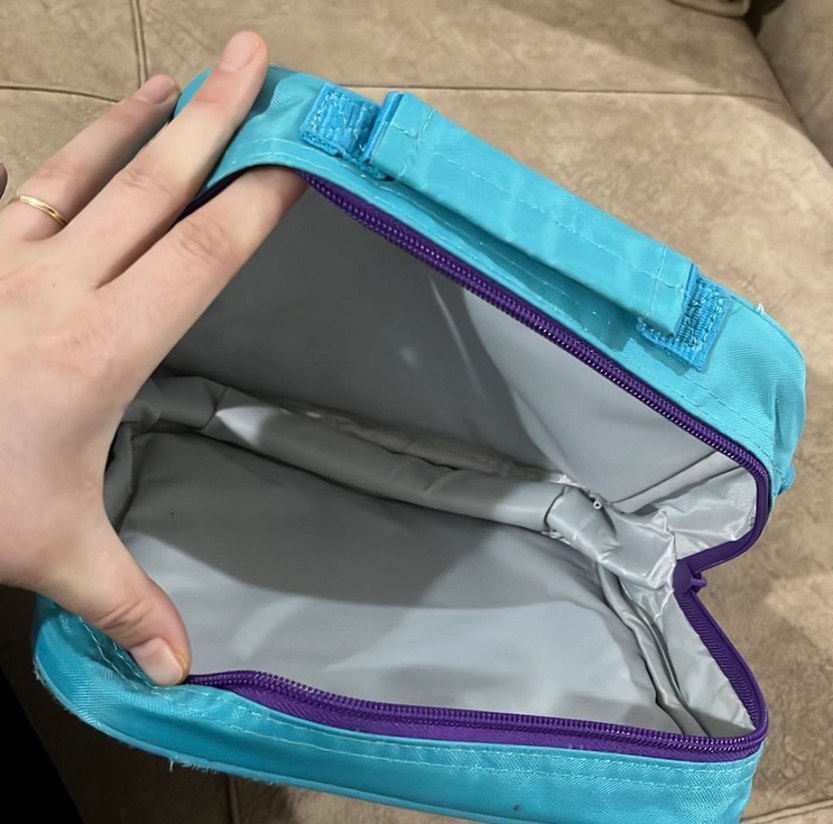 Parlak Mor LOL Sürpriz Çocuk beslenme çantası - Görsel 3