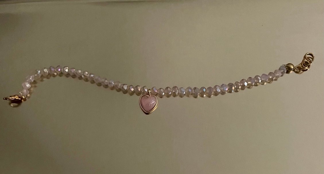 Pembe Boncuklu Midi Kadın  bileklik - Görsel 2