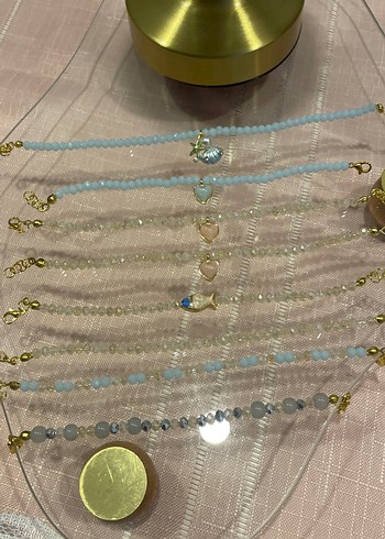 Altın Renkli Boncuklu Bohem Bileklik - Görsel 2