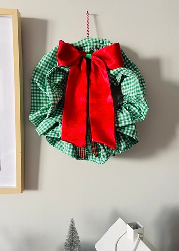 Yeşil Kareli çelenk - Görsel 3