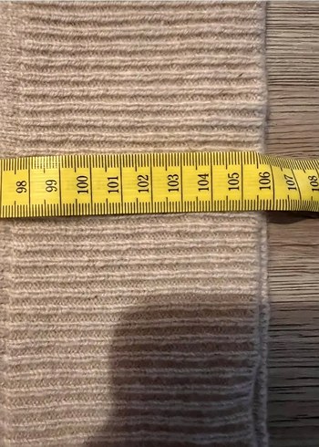 m Beden ten rengi Renk Massimo Dutti kazak elbise beden yün ve kaşmir Bej balıkçı yaka