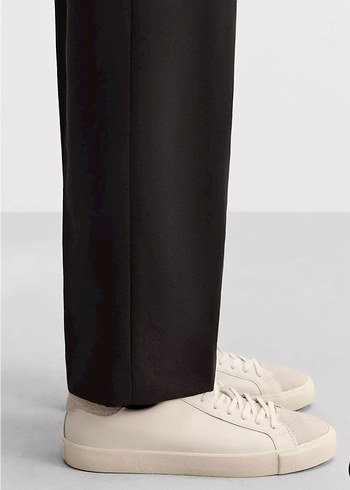 Unisex Minimalist Spor Ayakkabı 100% hakiki deriden