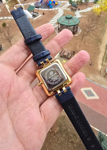 Mavi Kayışlı Kadın Kol Saati - Görsel 5