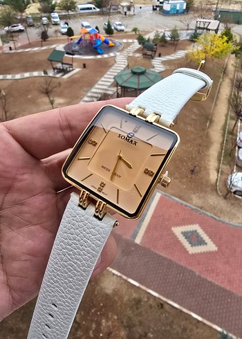 Beyaz Klasik Kadın Kol Saati - Görsel 3