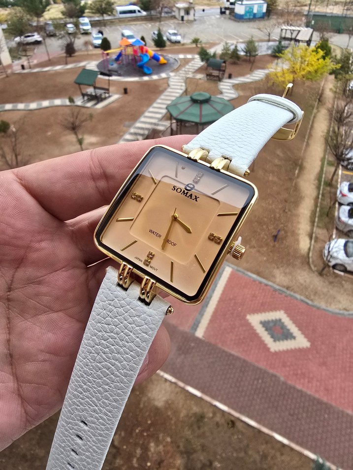 Beyaz Klasik Kadın Kol Saati - Görsel 3