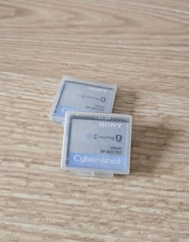 Sony Cyber-shot kamera bataryası 2 adet - Görsel 2