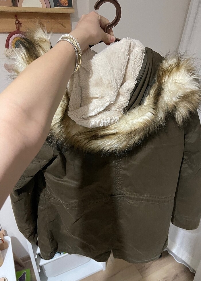 Kürklü mont - Görsel 2