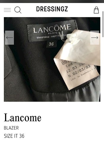 Düğmeli Siyah Midi Tuxedo Ceket - Görsel 4