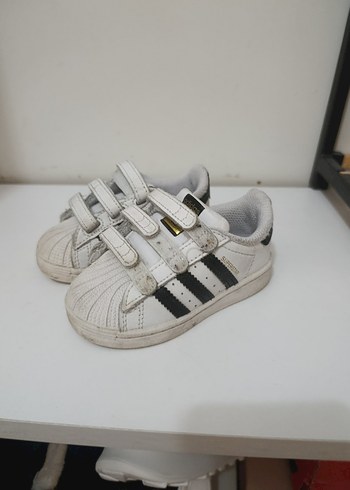 Adidas Çocuk Beyaz Cırt Cırtlı Spor Ayakkabı
