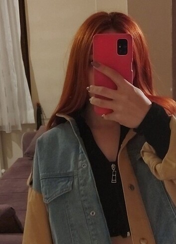 bershka kadın kot ceket