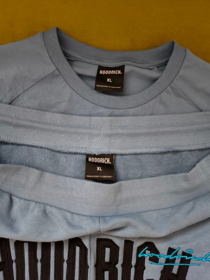 Gri Loose Fit Erkek Unisex tshirt ve Şort Takımı - Görsel 3