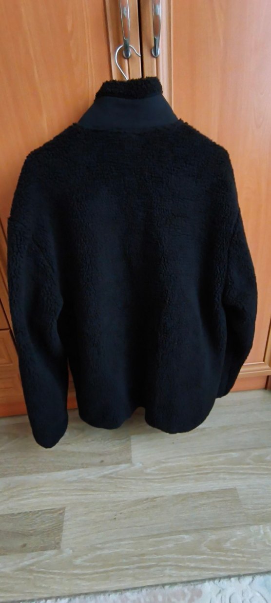 Siyah Fermuarlı Erkek Polar Ceket - Görsel 2