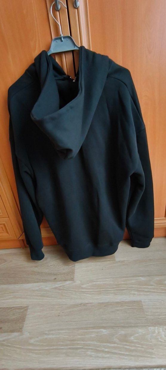 Siyah Fermuarlı Erkek Sweatshirt - Görsel 3