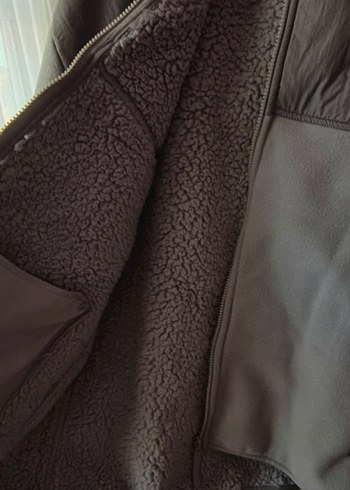 Gri Kapüşonlu Fermuarlı Erkek Polar - Görsel 2