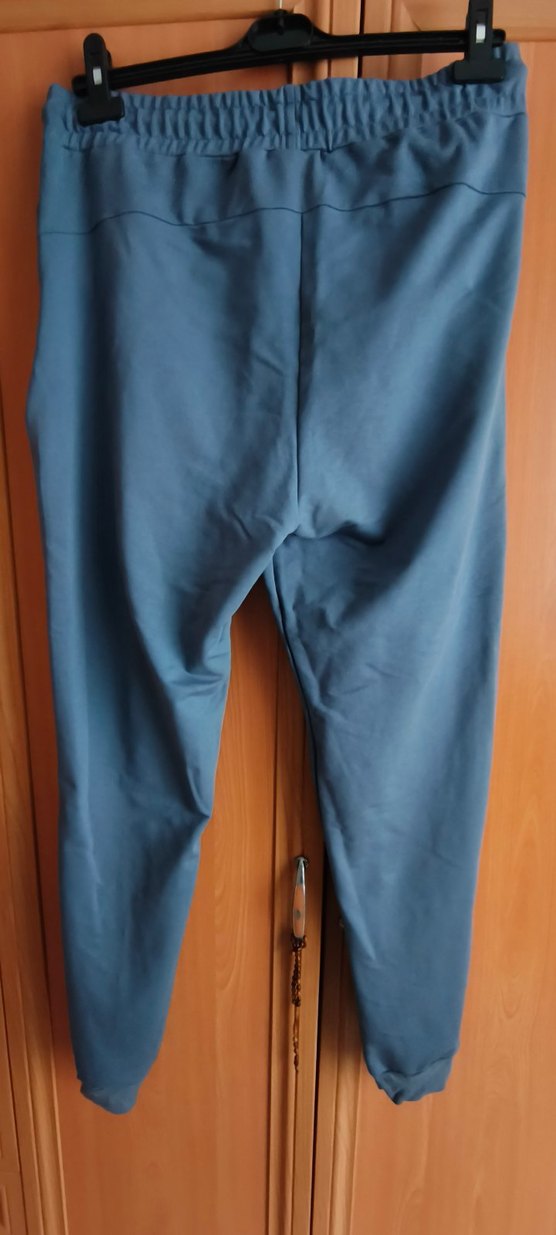 Erkek Mavi Rahat Kesim Outdoor Eşofman - Görsel 2