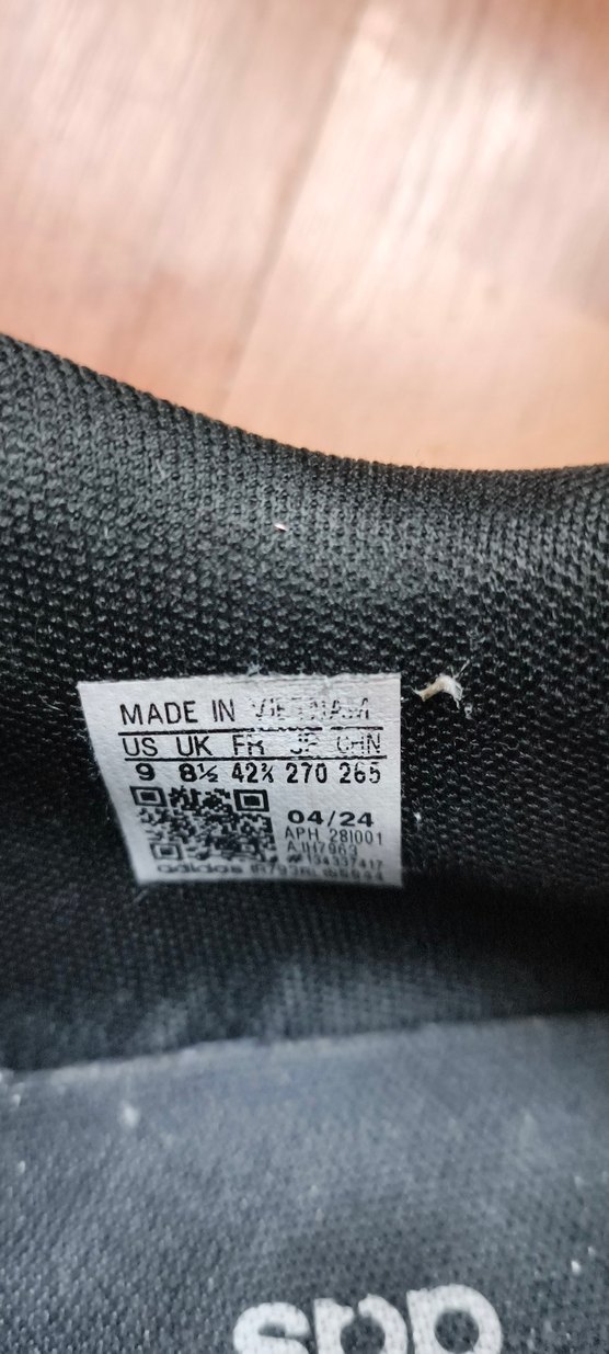 Erkek Siyah Spor Ayakkabı Bağcıkları - Görsel 5