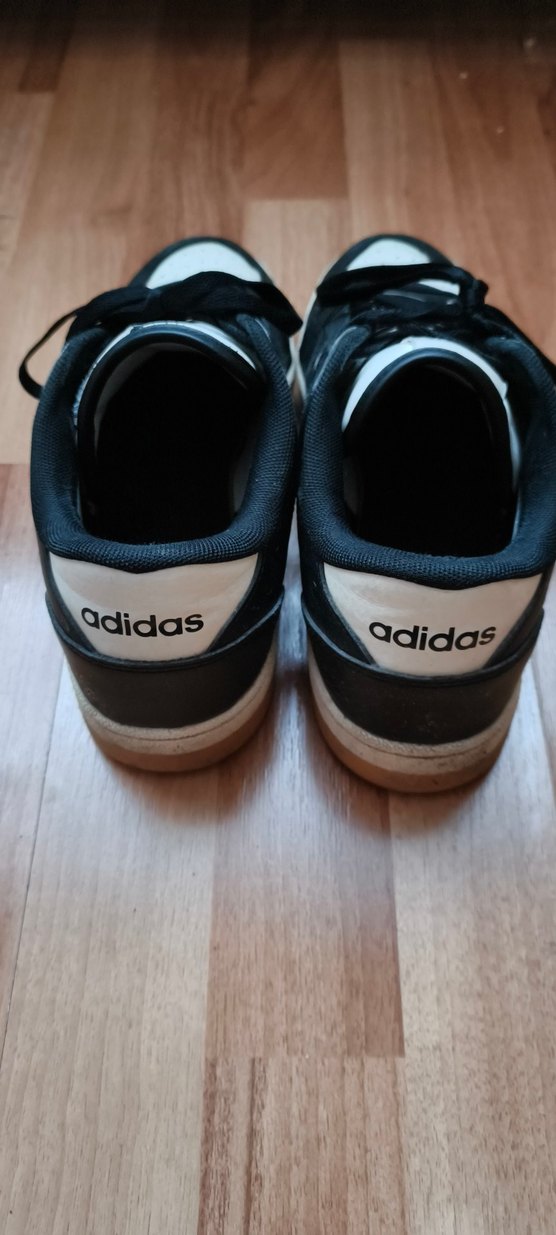 Erkek Siyah Spor Ayakkabı Bağcıkları - Görsel 2