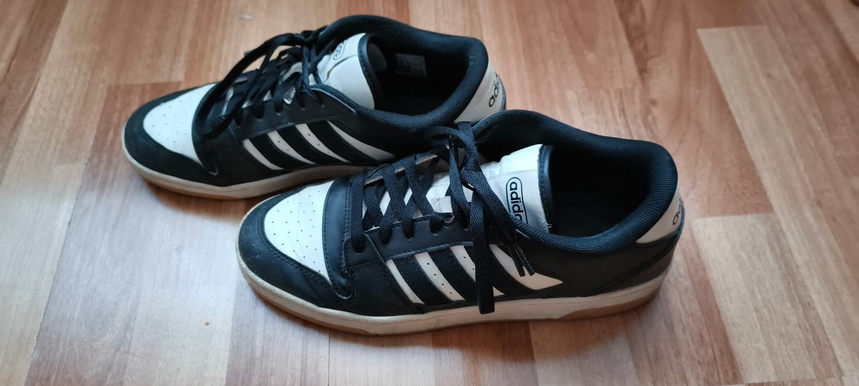 Erkek Siyah Spor Ayakkabı Bağcıkları - Görsel 4