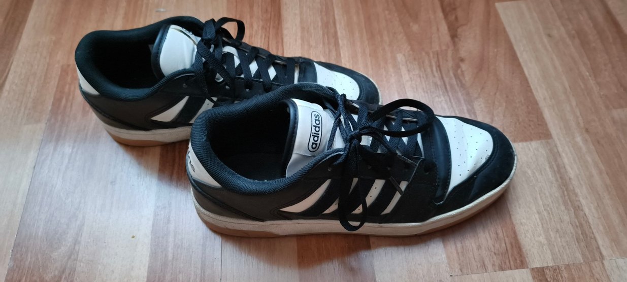 Erkek Siyah Spor Ayakkabı Bağcıkları - Görsel 3