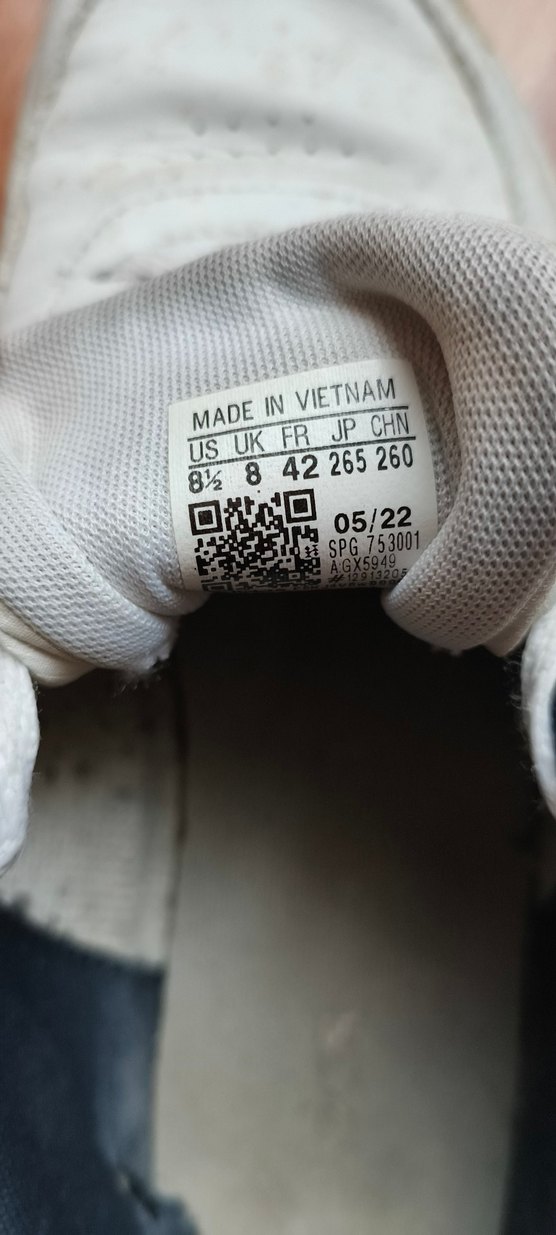 Beyaz Adidas Bağcıklı Erkek Spor Ayakkabı - Görsel 5