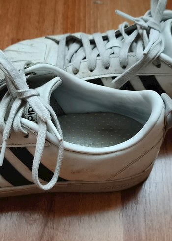 Beyaz Bağcıklı Erkek Spor Ayakkabı - Görsel 4