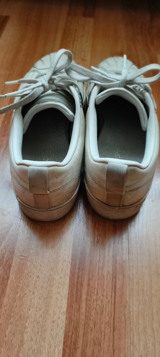 Beyaz Bağcıklı Erkek Spor Ayakkabı - Görsel 3