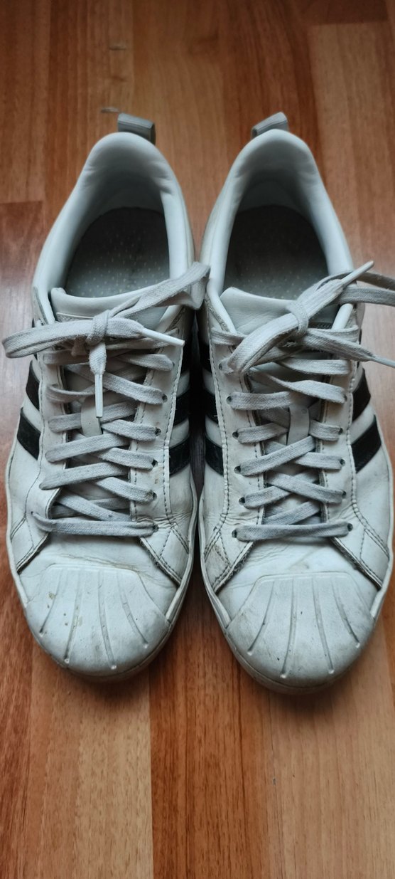 Beyaz Bağcıklı Erkek Spor Ayakkabı - Görsel 2