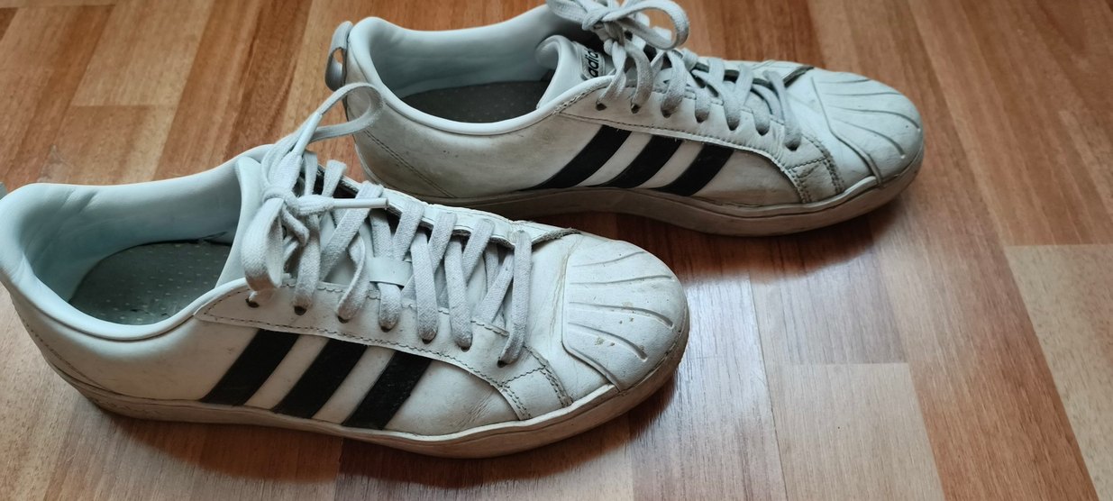 Beyaz Bağcıklı Erkek Spor Ayakkabı - Görsel 5