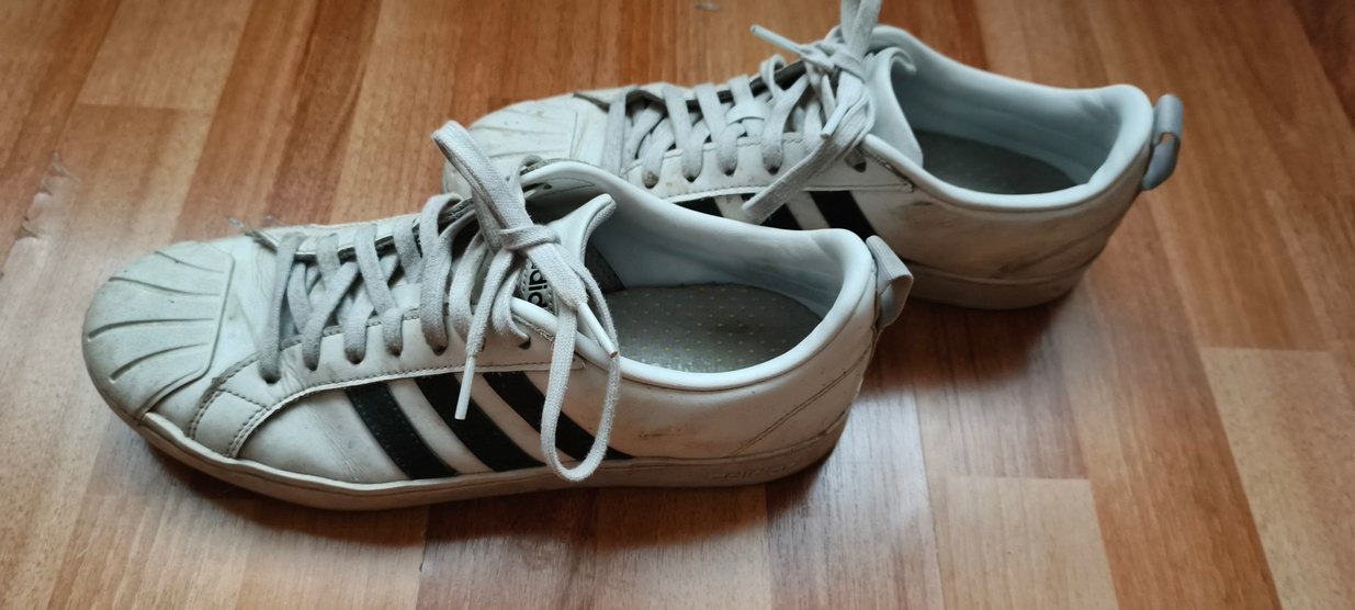 Beyaz Bağcıklı Erkek Spor Ayakkabı - Görsel 4